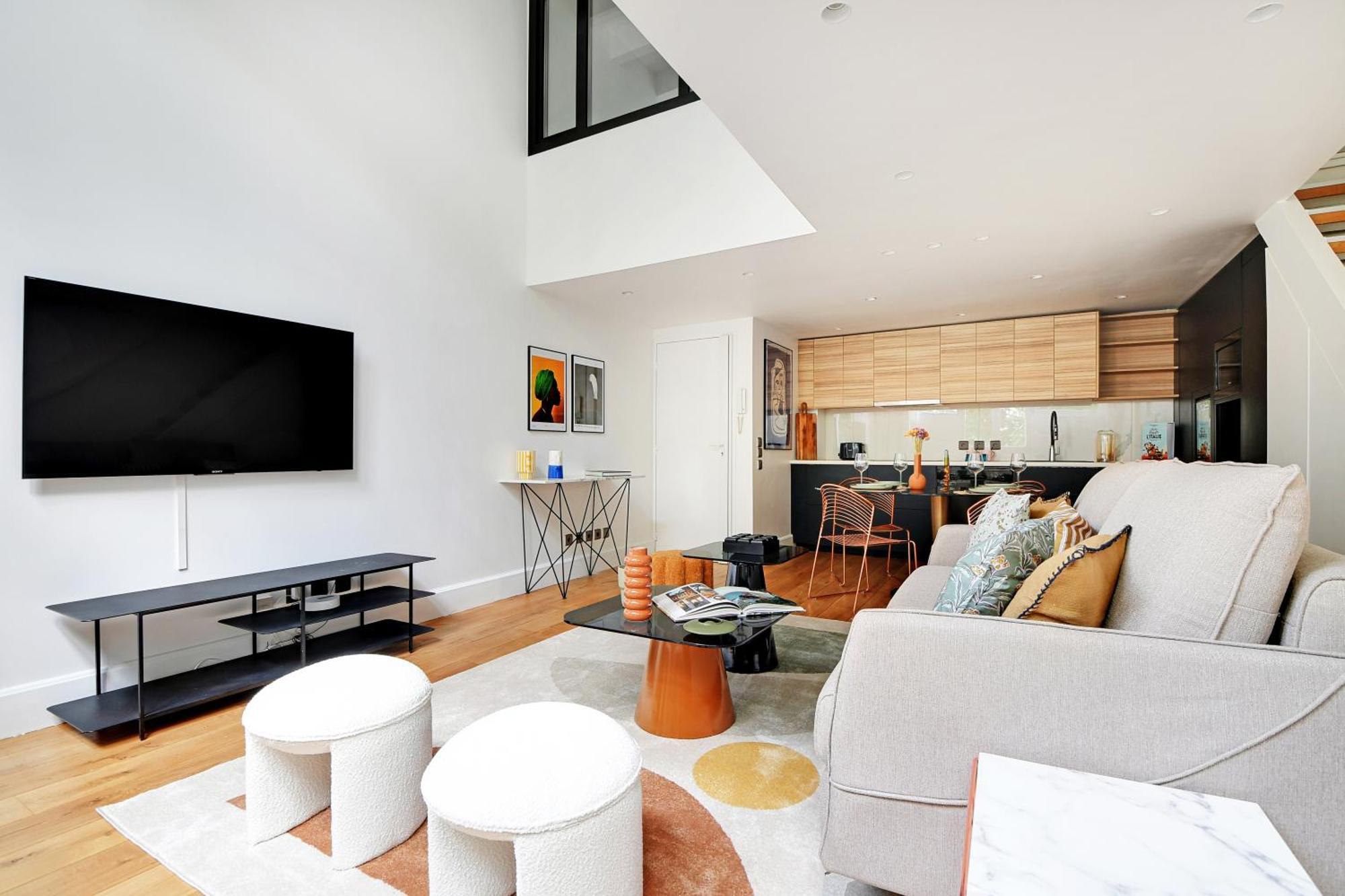 Amazing Loft 2br - Eiffel Tower Appartamento *